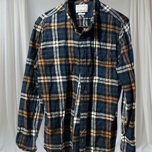 American Heritage Plaid Button-Up Shirt size X-Large
